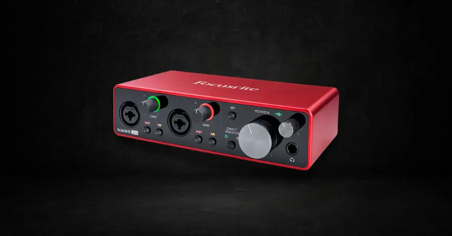 hyperbits audio interfaces focusrite scarlett